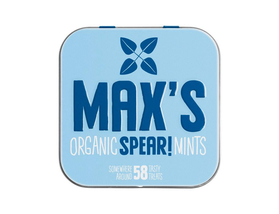 MINTES MAX ORGANIC SPEAR MINTS 35GR