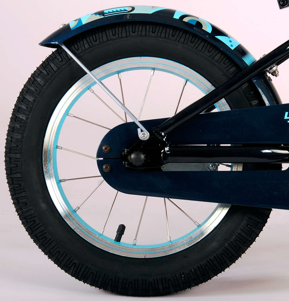 Volare Miracle Cruiser Children's Bicycle - Boys - 14 pouces - Matt Blue - Prime Collection