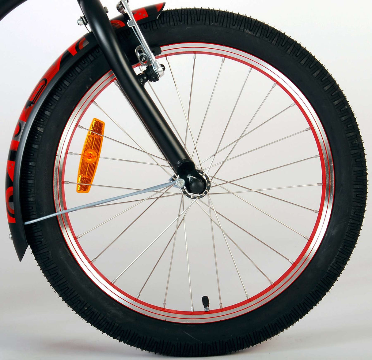 Volare Miracle Cruiser Children's Bike Boys 20 pouces Matt Black Prime Collection
