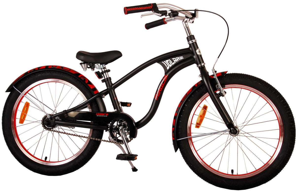 Volare Miracle Cruiser Children's Bike Boys 20 pouces Matt Black Prime Collection