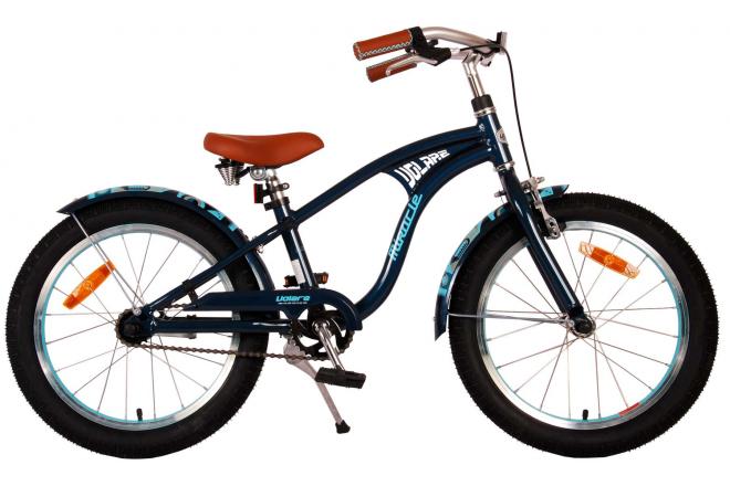 Volare Miracle Cruiser Children's Bike Boys 18 pouces Matt Blue Prime Collection