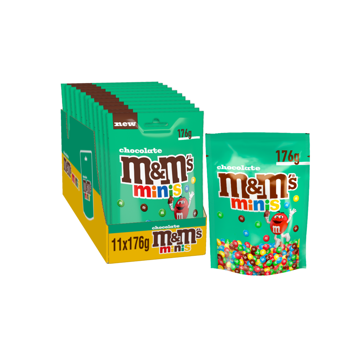 Minis au chocolat M m's (11x 176gr)