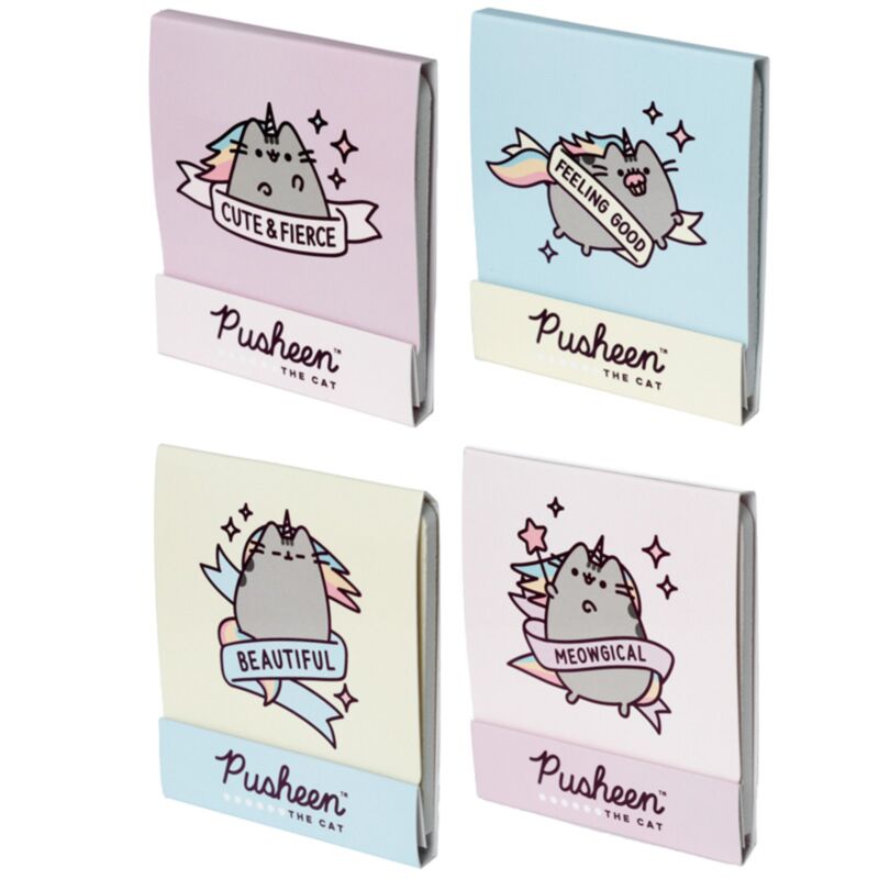Pusheen le chat pusheenicorn limes à ongles