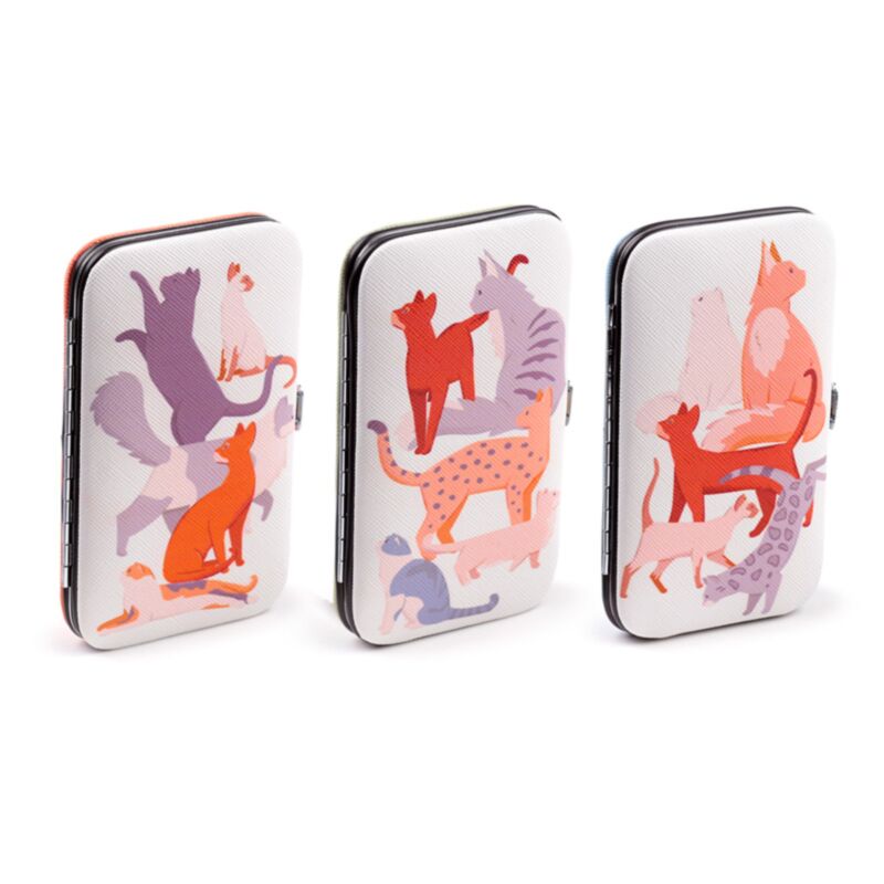 Ensemble de manucure 5 pièces félins chats fins