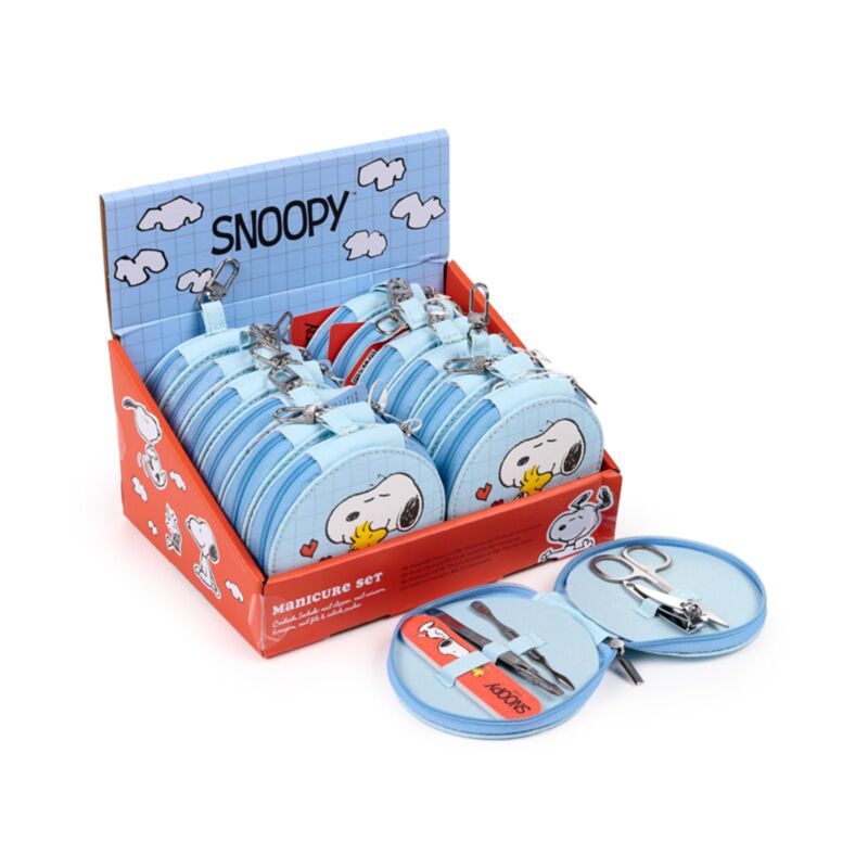 Ensemble de manucure 5 pièces Union Peanuts Snoopy Woodstock