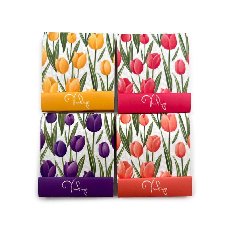 Livret lime à ongles tulipe