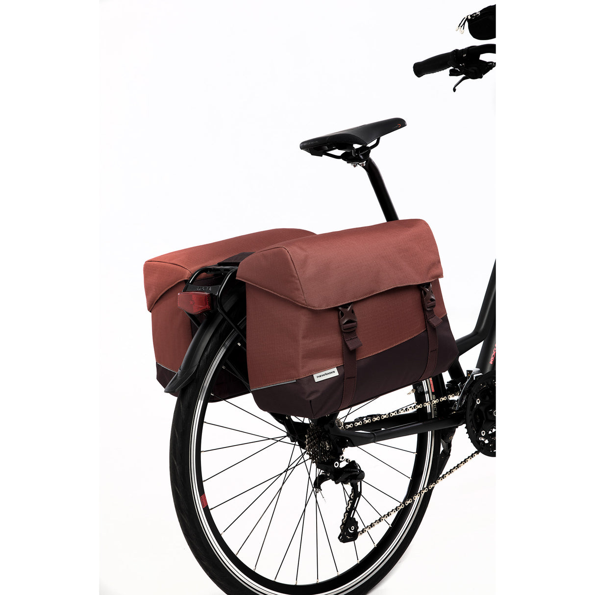 Nouveau sac looxs joli double | Oslo | rouge bordeaux | 37l