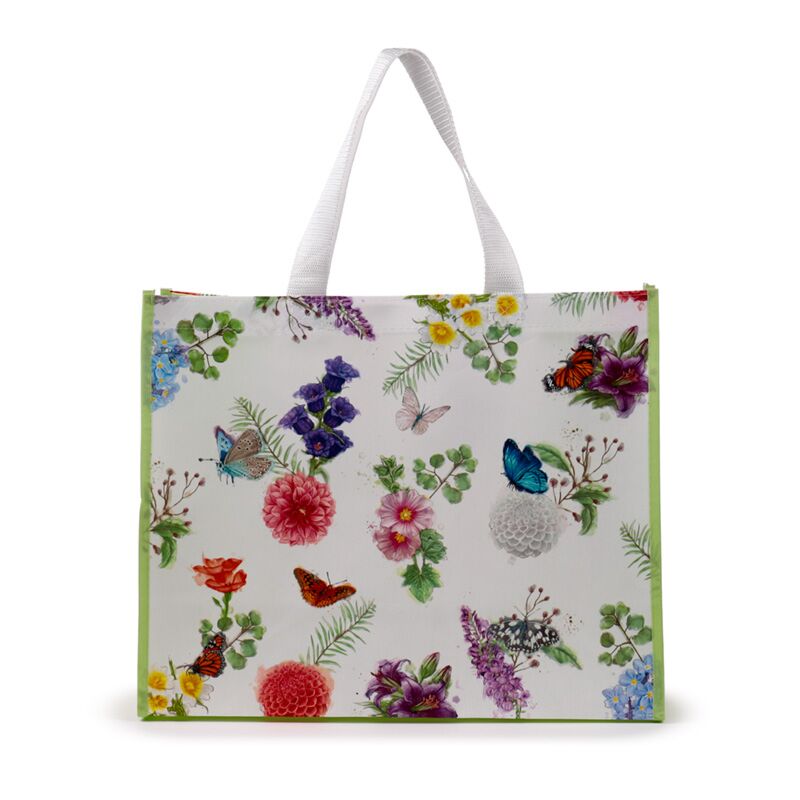 Sac cabas durable papillon des prés aux papillons