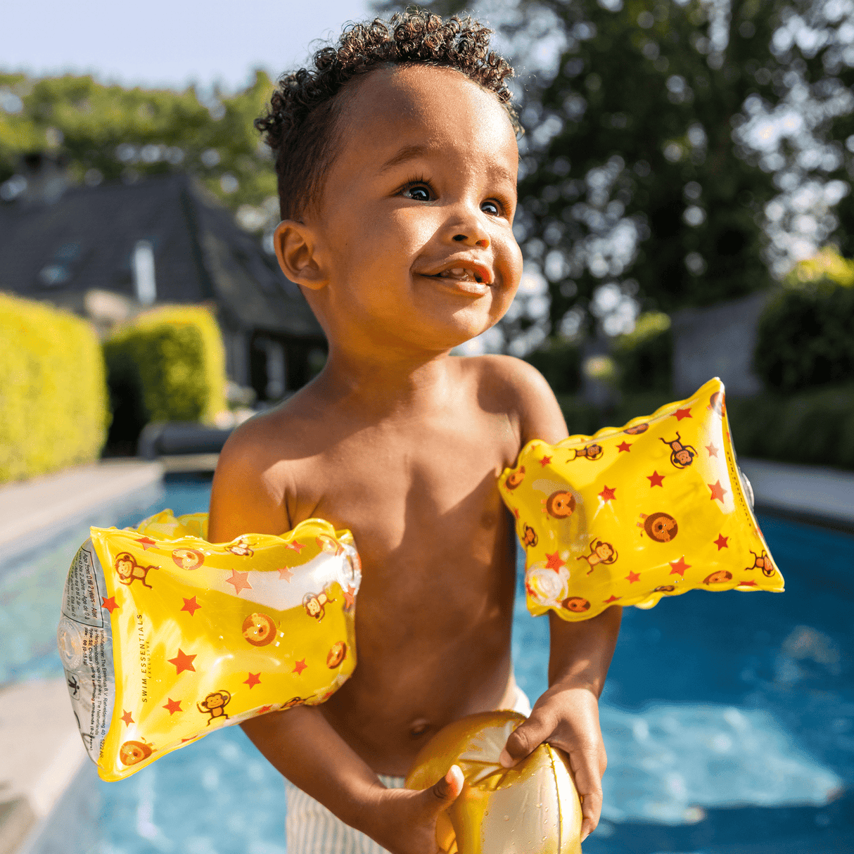 Cirque | brassards de natation jaunes 0-2 ans