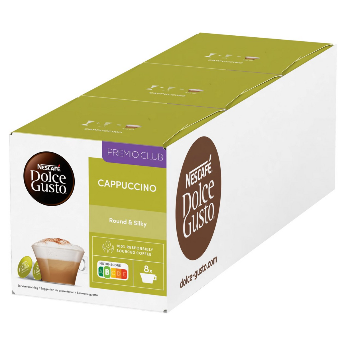Nescafé Dolce Gusto cappuccino (3x 16 tasses) (copie)