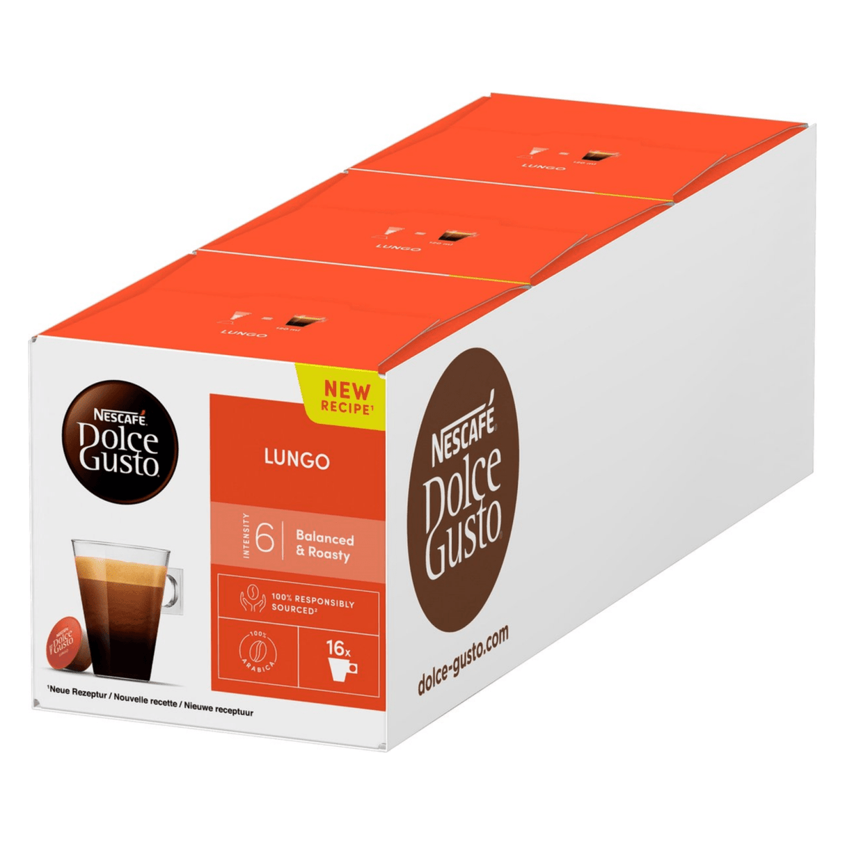Nescafe dolce gusto lungo (3x 16 tasses) (copie)