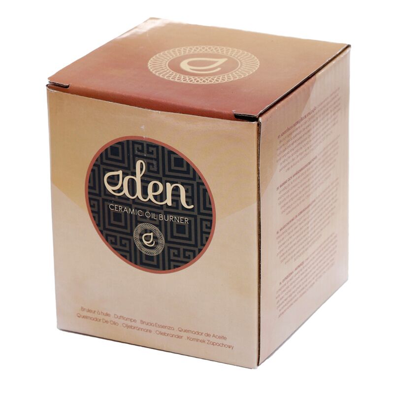 Brûle-parfum en béton étoile de Noël gris eden