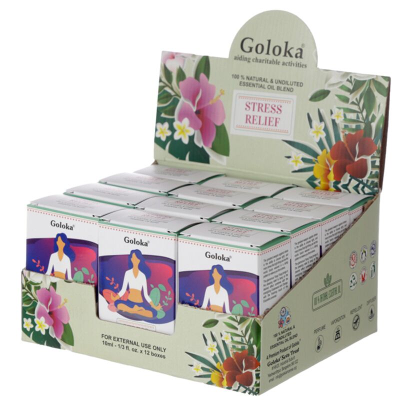Déstresser - mélange d'huiles essentielles de goloka 10ml