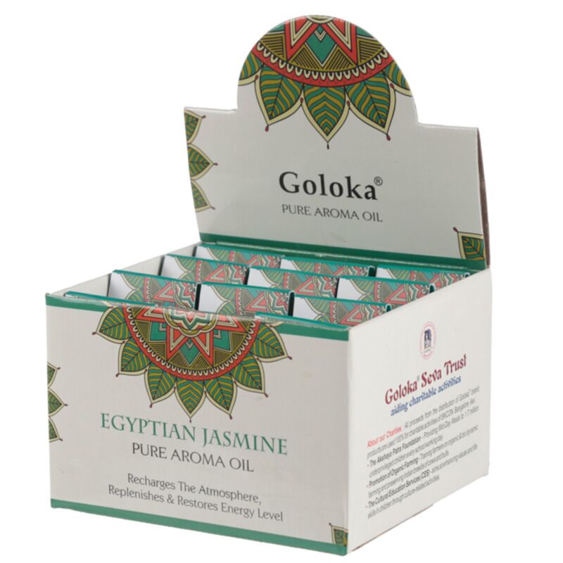 Jasmin d'Egypte 10ml - huile parfumée goloka