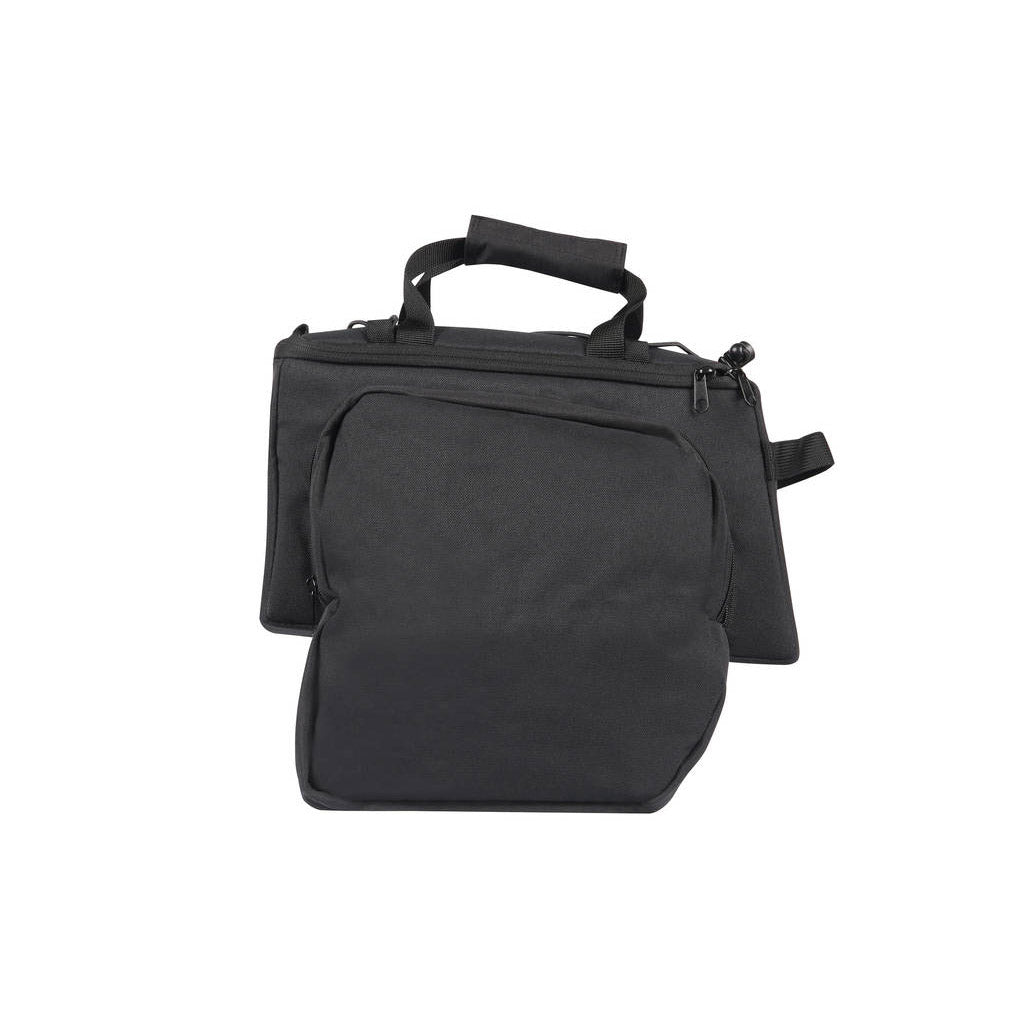 Un sac porte-bagages avs amovible noir
