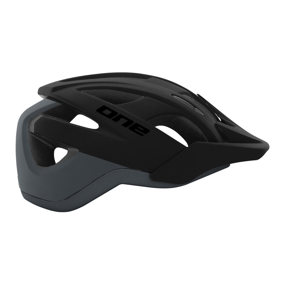 Un casque trail pro s m (55-58) noir gris