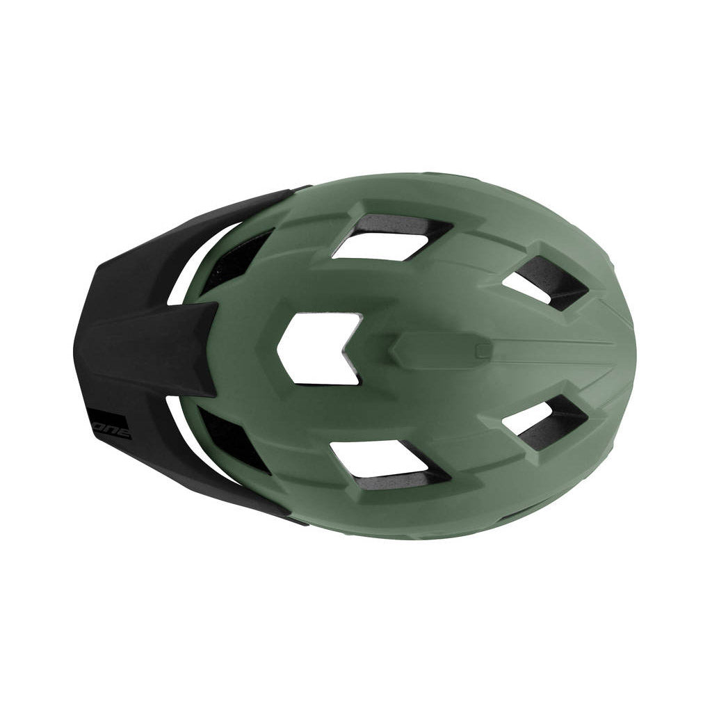 Un Helm Trail M L (58-61) Black Khakki