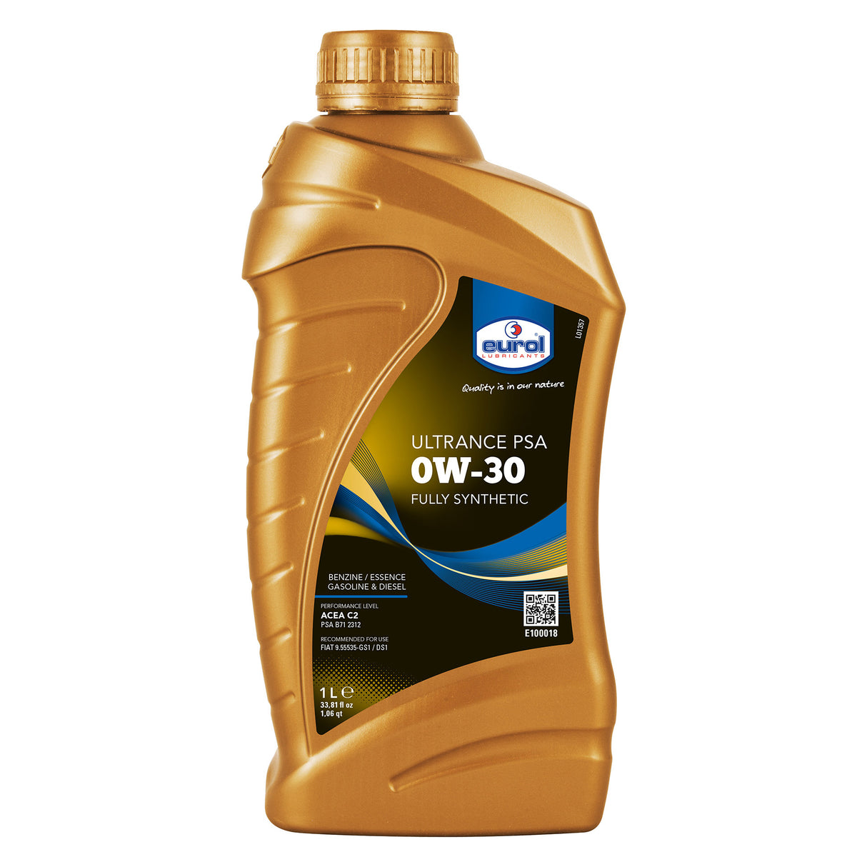 Eurol Ultrance Motor Huile PSA 0W30 C2 1 litre E100018