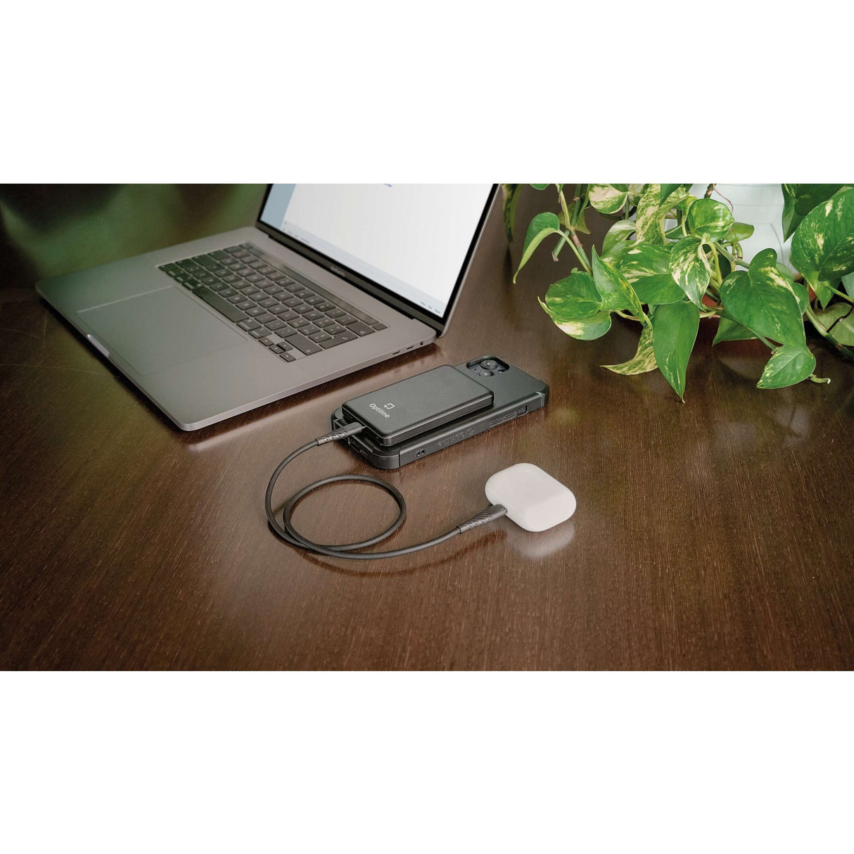 Banque d'alimentation Optiline magsafe, chargeur portable