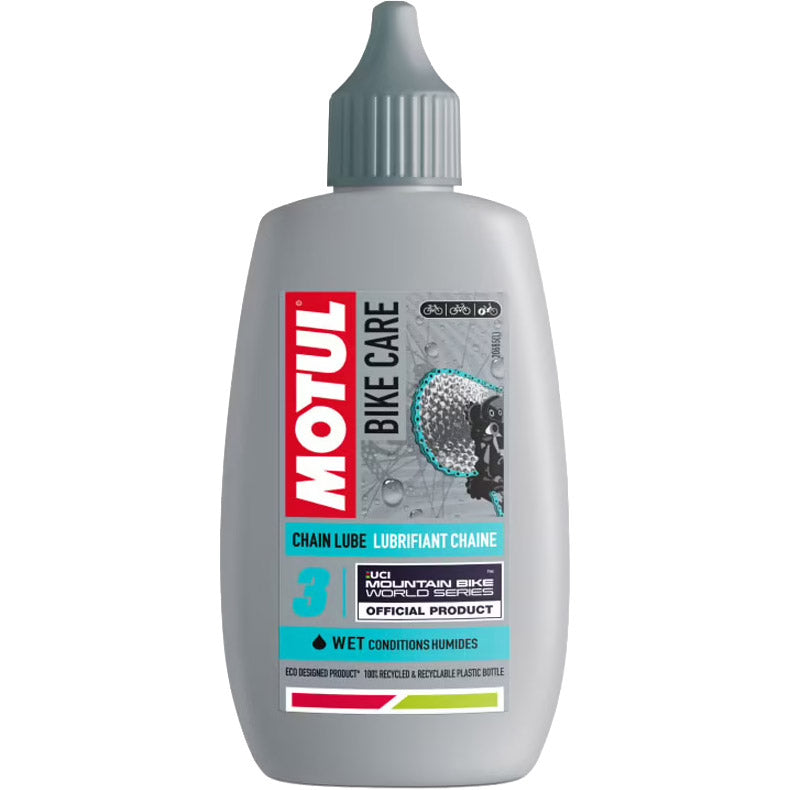 Lubrifiant humide à l'huile de chaîne Schwalbe Motul 100 ml
