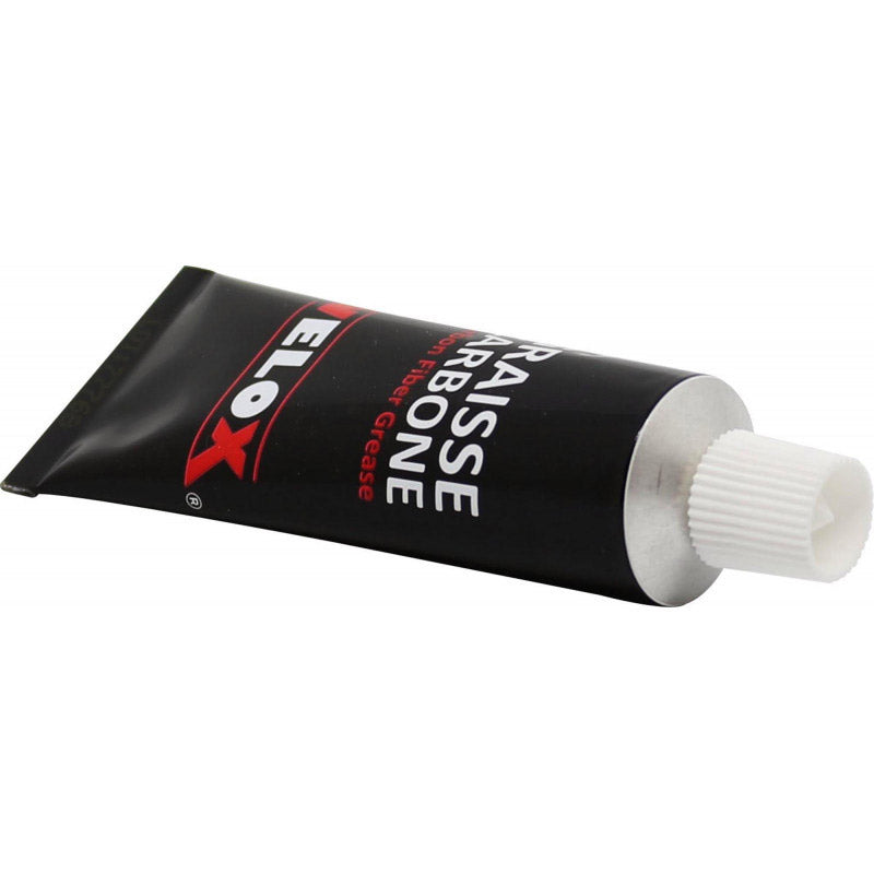 Pâte de montage Velox tube carbone sur blister 25g.