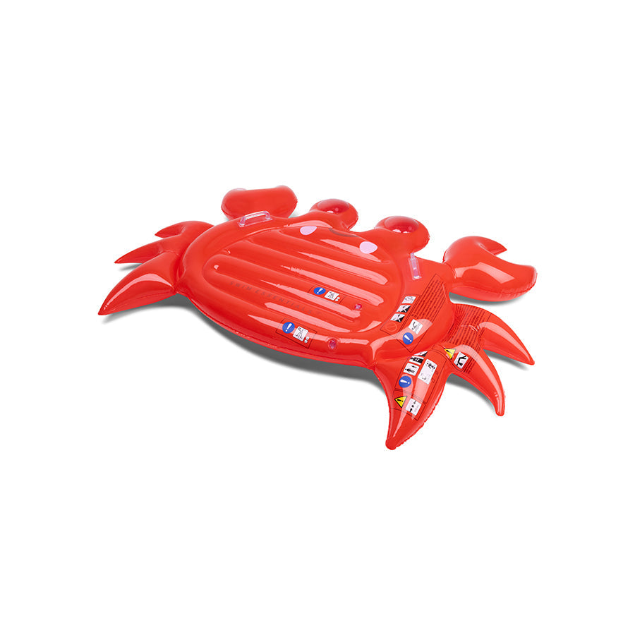 Crabe | matelas pneumatique de luxe en crabe rouge