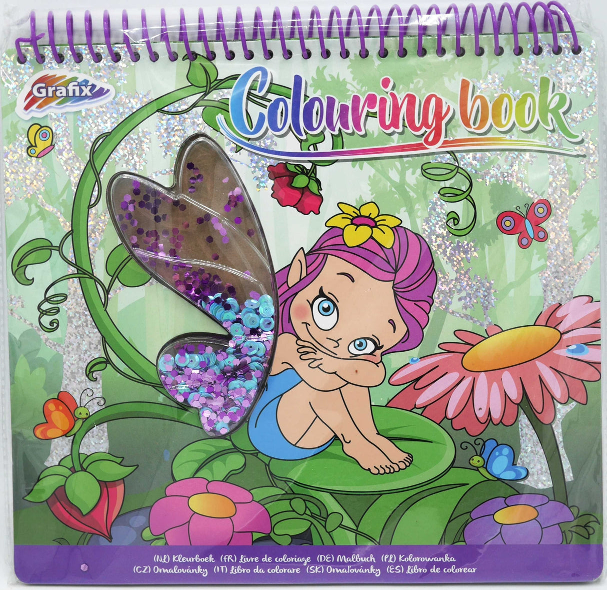 Bongers jouet elfes livre de coloriage 20 pages avec autocollants elfes