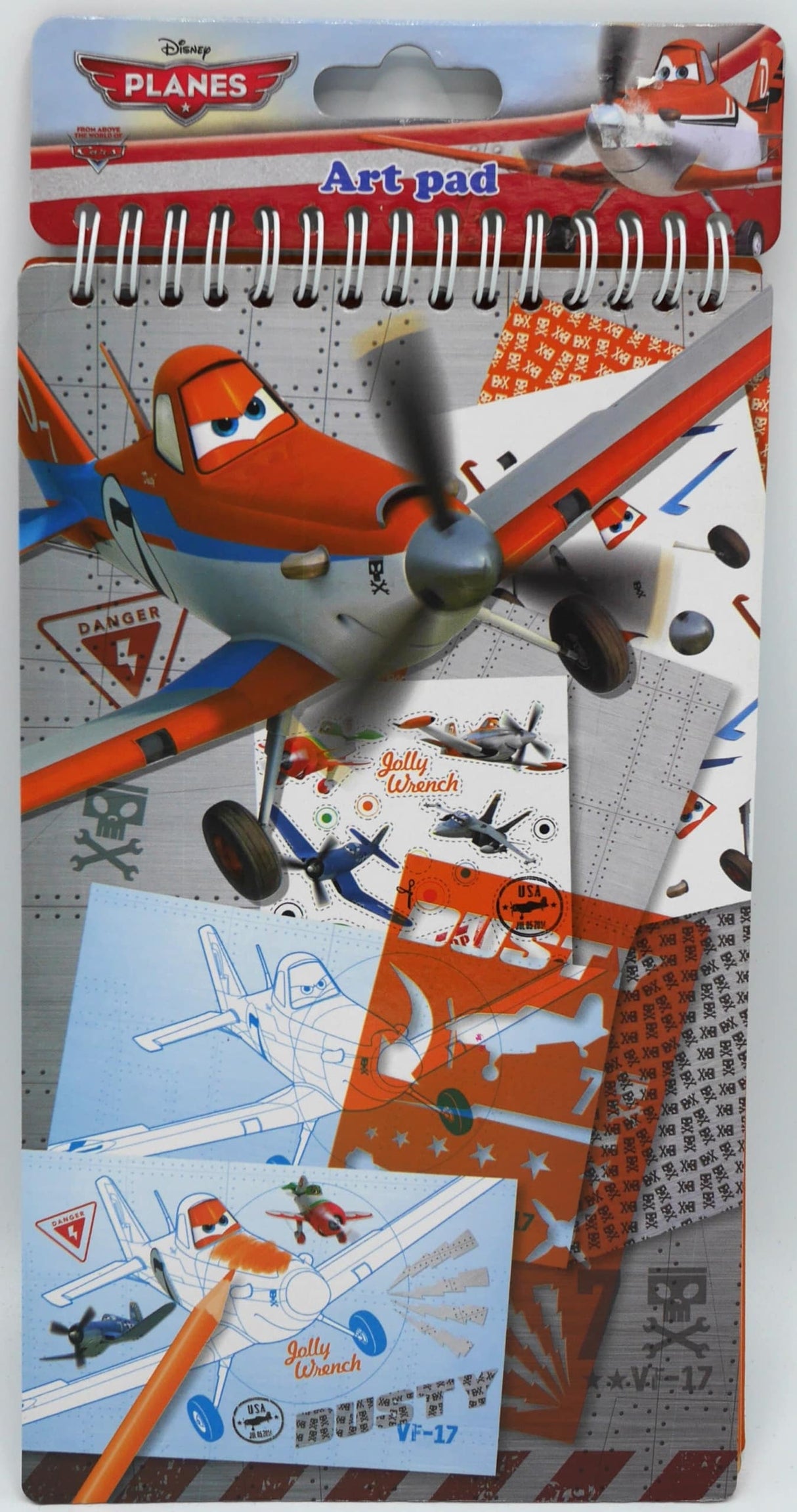 Van der Doelen Disney Planes Bloc artistique