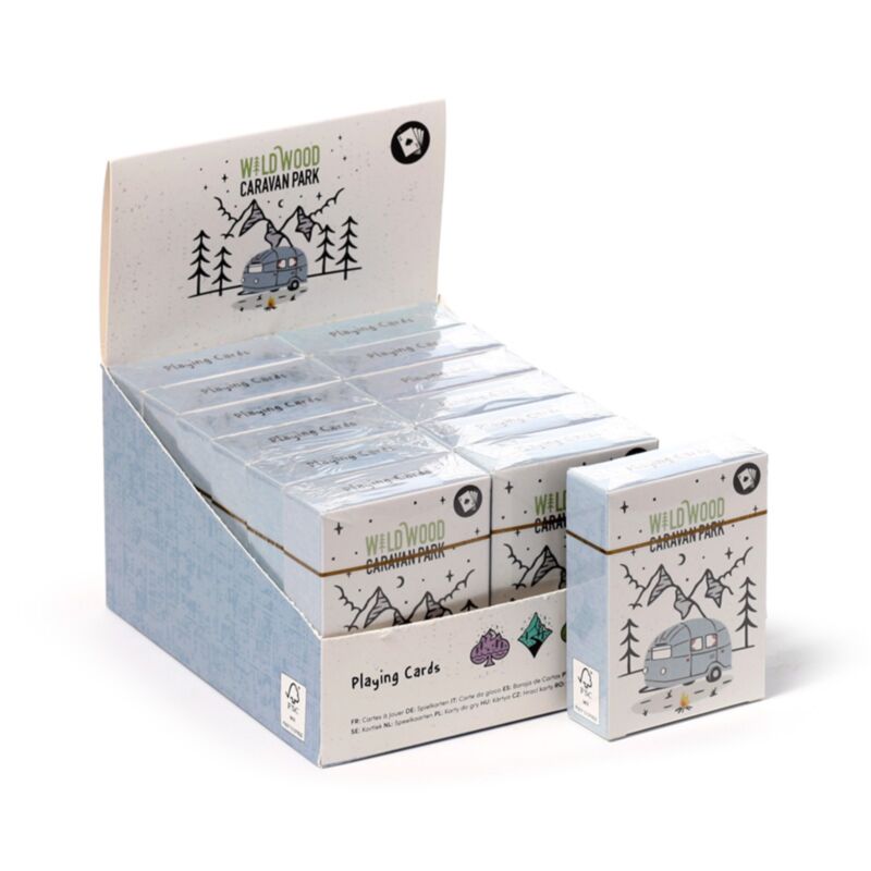 Jeu de cartes à jouer caravane Wildwood