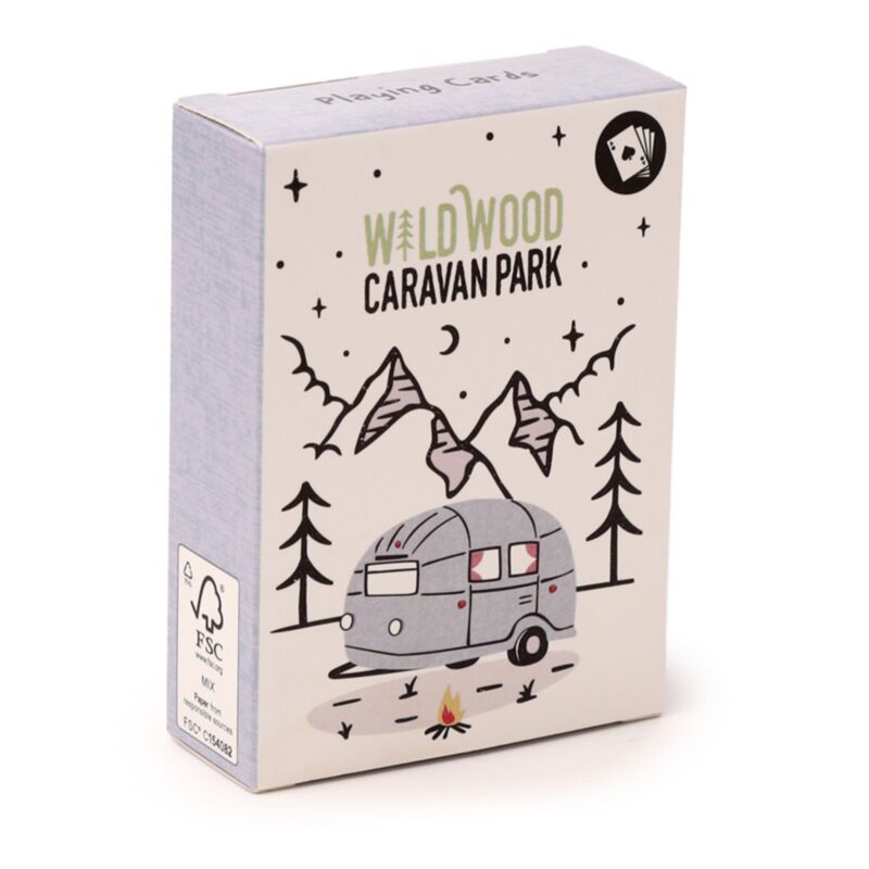 Jeu de cartes à jouer caravane Wildwood