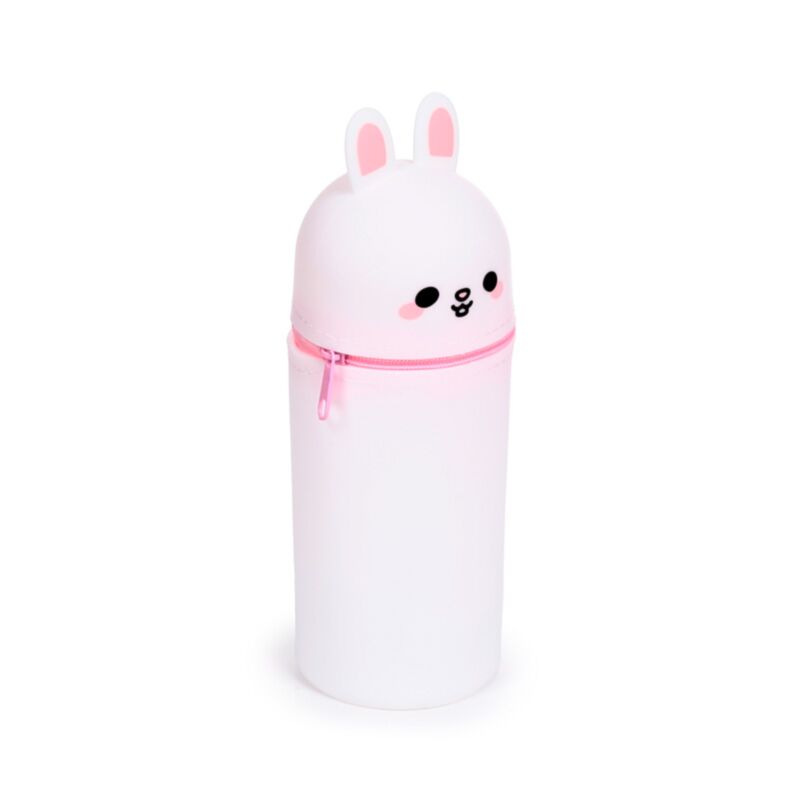 Adoramals Frances le lapin debout trousse en silicone