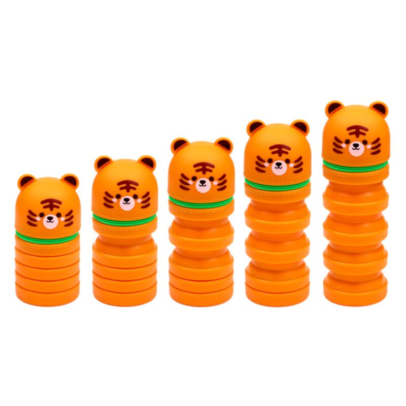 Trousse pop up en silicone tigre Adoramals