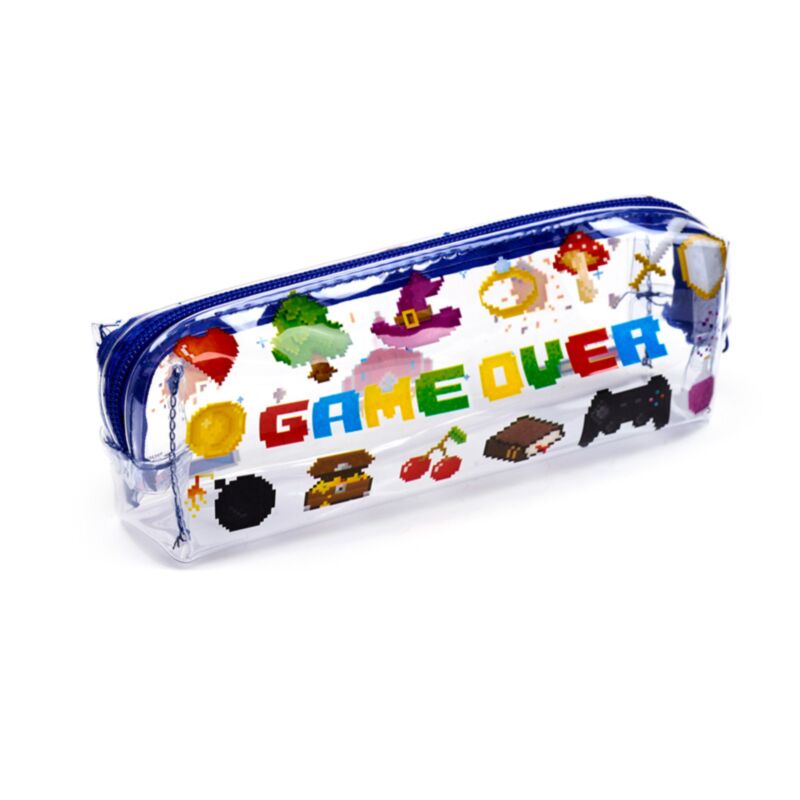 Trousse transparente Game Over