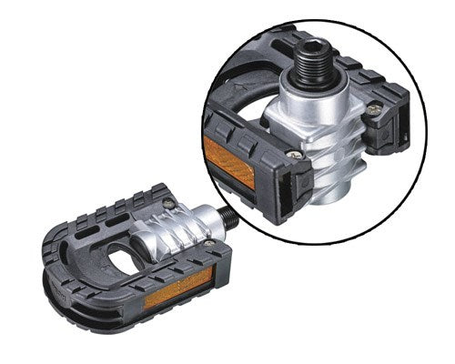 Pédales pliantes Union SP-151N en aluminium argent