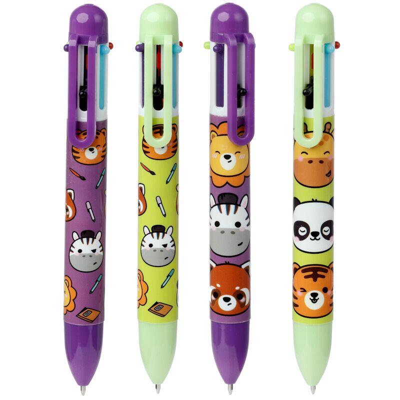 Stylo Adoramals Wild Animals Plus de couleurs (6 couleurs)