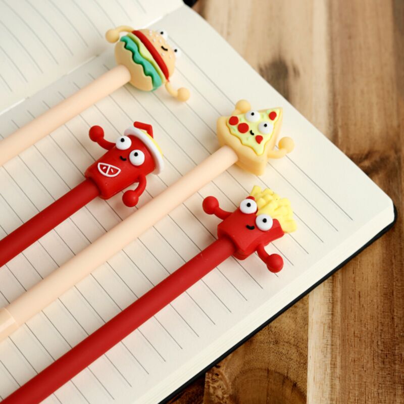 Stylo fineliner fast food - noir