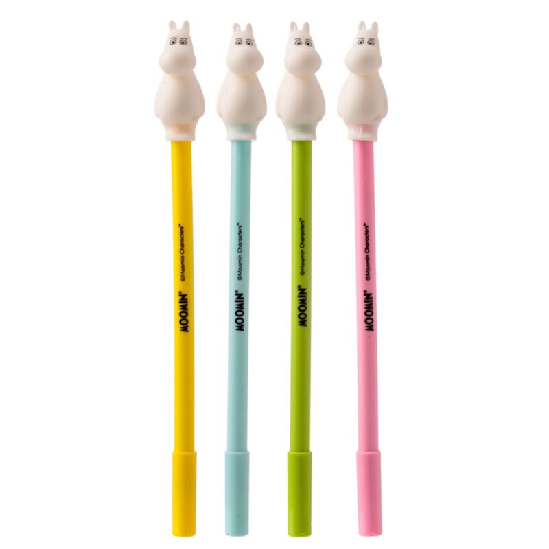 Stylo d'écriture fine Moomin - noir