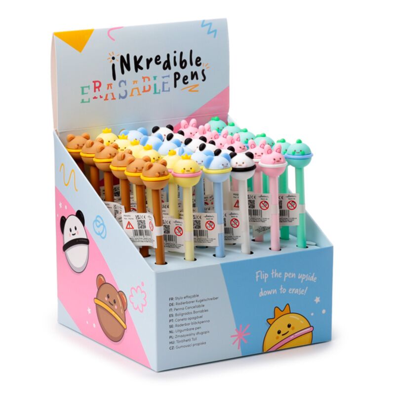 Stylo effaçable animal mignon