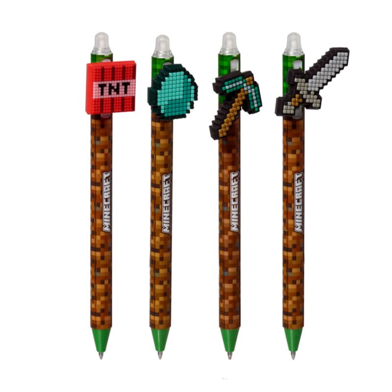 Stylo effaçable Inkredible minecraft pvc outil top