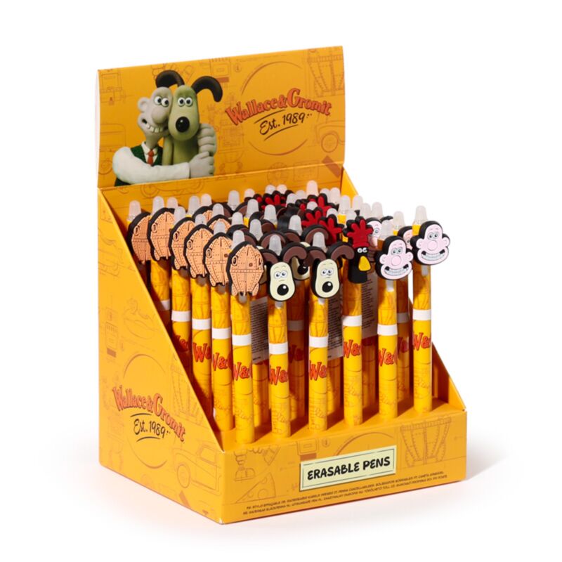 Stylo effaçable Wallace Gromit