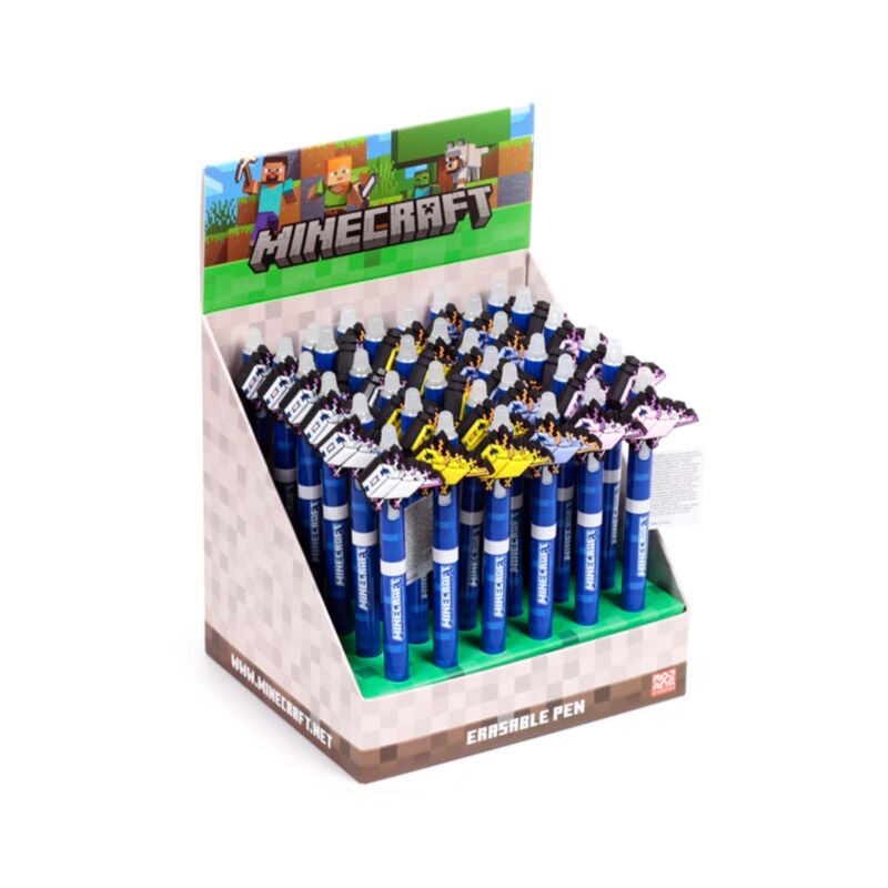 Stylo effaçable Inkredible avec dessus Minecraft en PVC