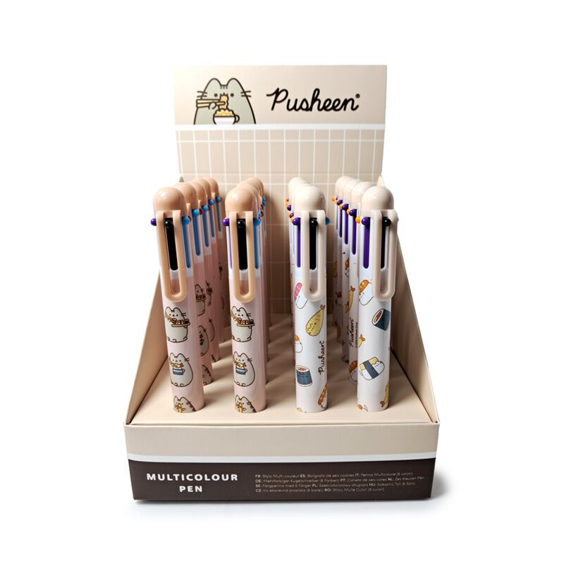 Stylo Union Pusheen The Cat Sushi Club plus de couleurs (6 couleurs)