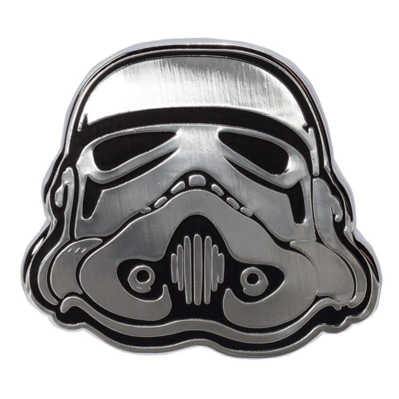 L'insigne original du bouton en émail du casque stormtrooper
