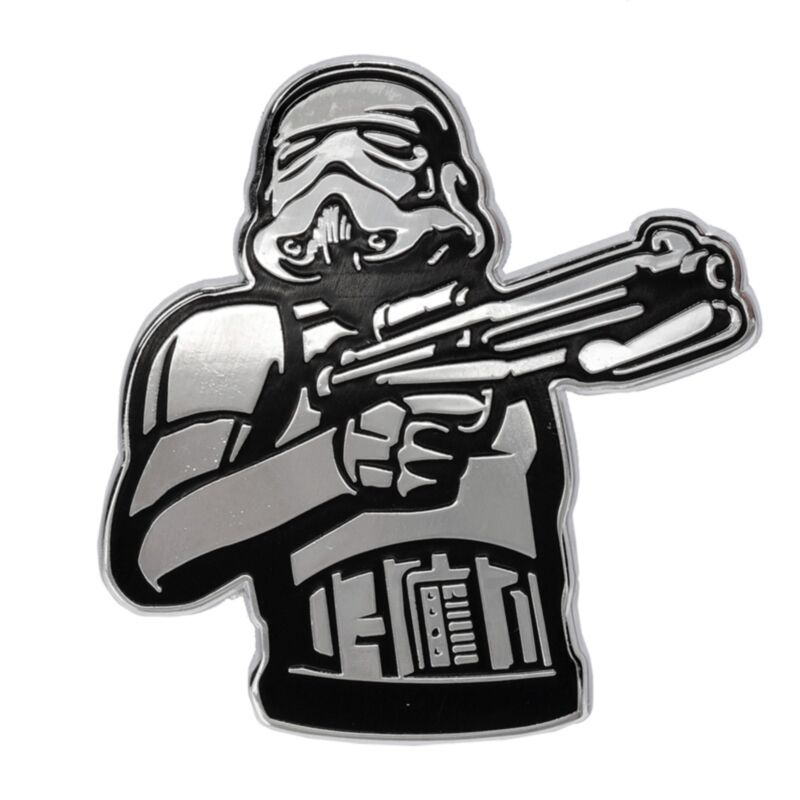 Le badge original du bouton en émail stormtrooper