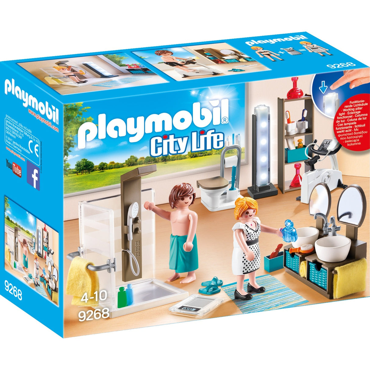 Playmobil City Life Bathroom avec douche 9268