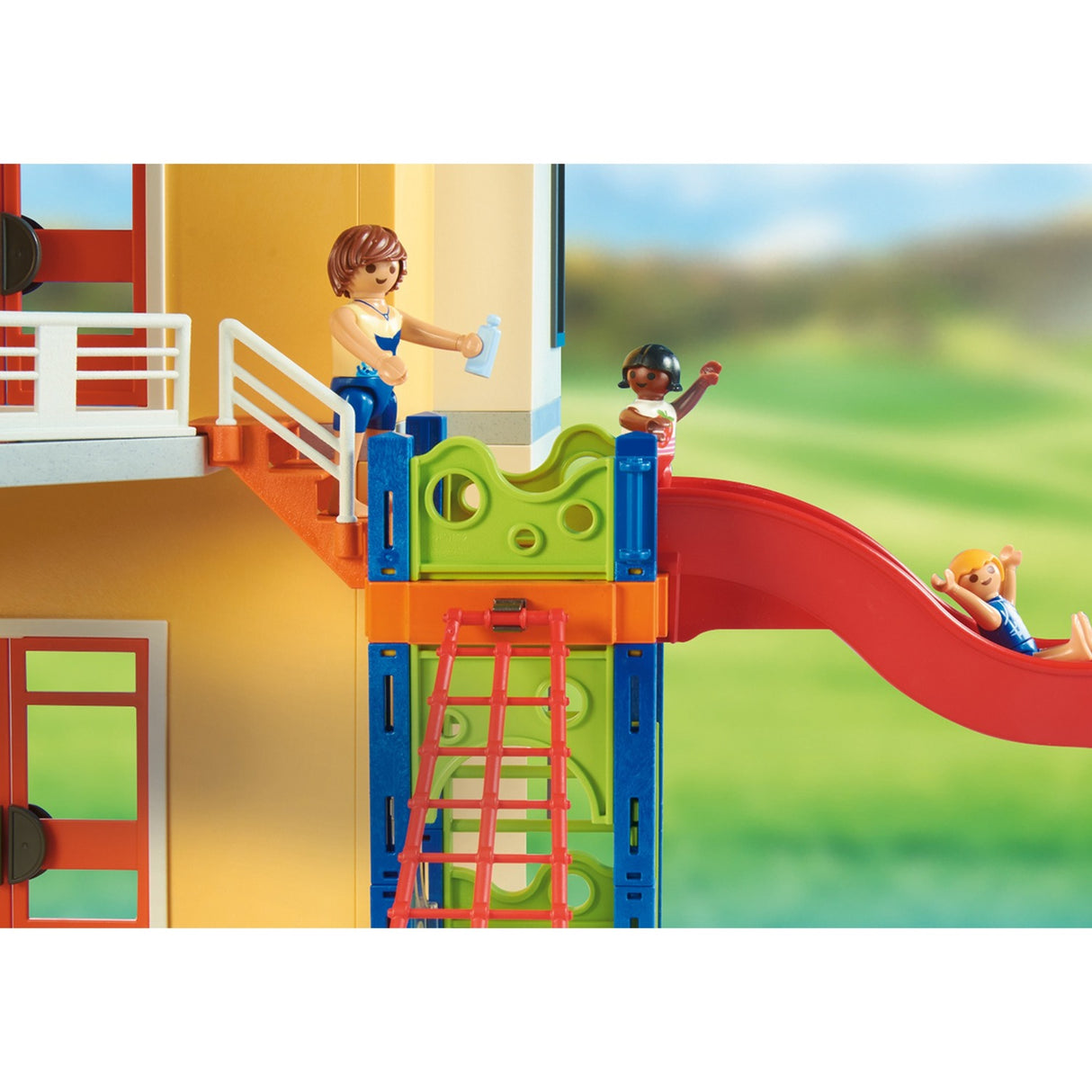 Playmobil City Life Pish Pool Party With Slide 70987