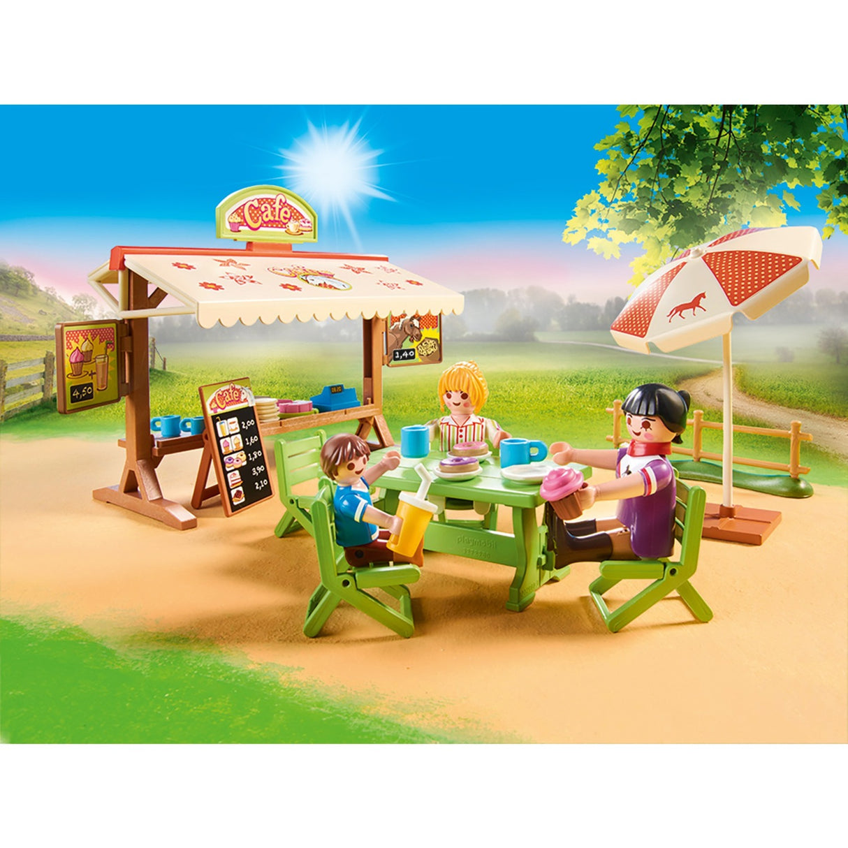 Playmobil playmobil country ponycafe 70519