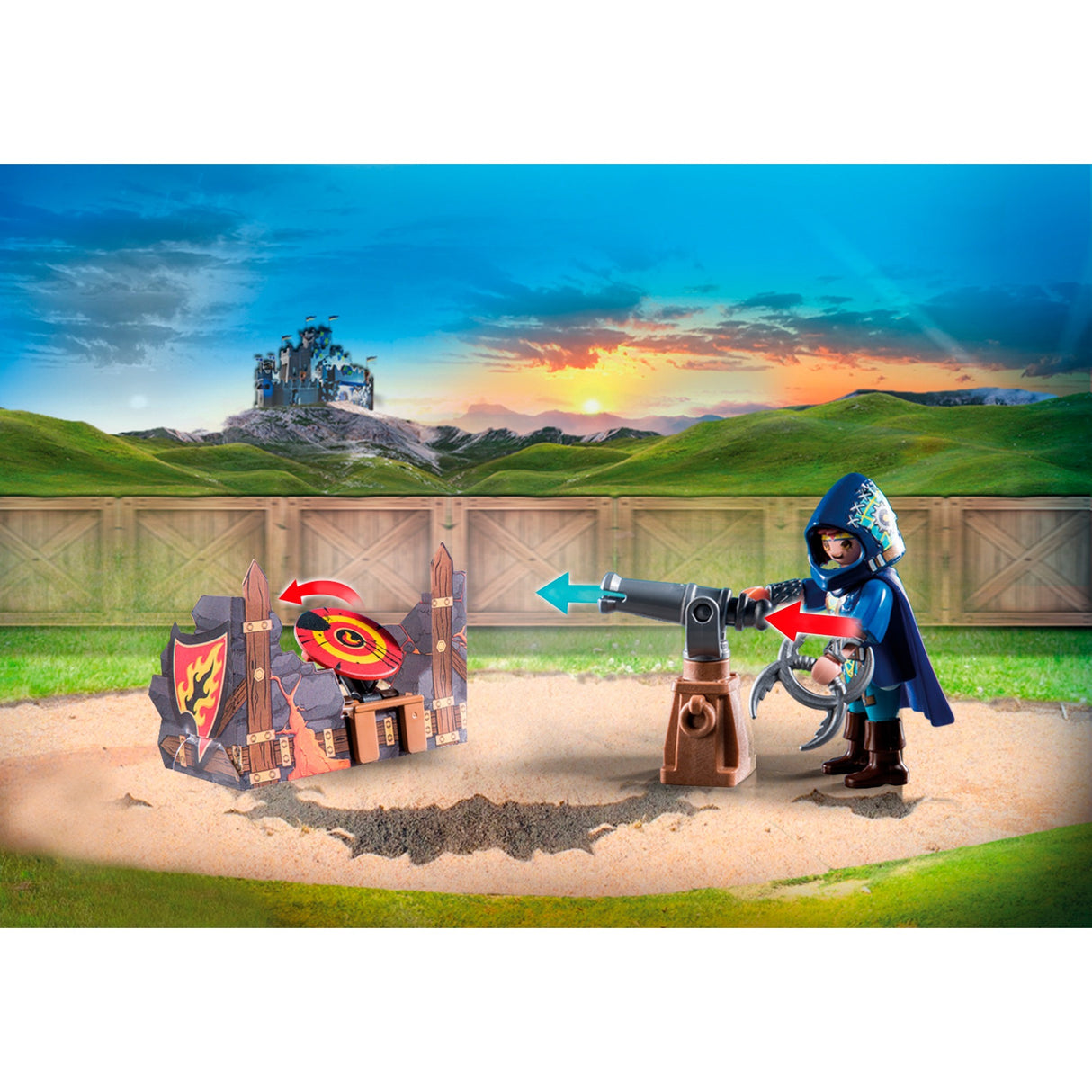 Playmobil Novelmore vs Burnham Raiders duel 71212