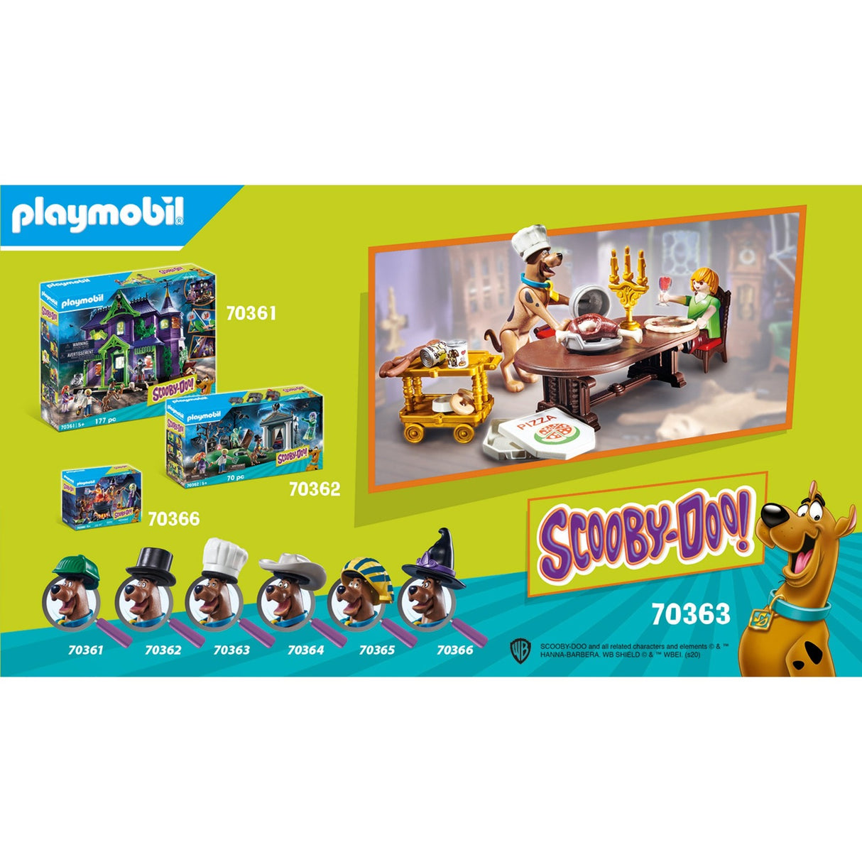 Playmobil Playmobil Scooby-Doo! Souper avec hirsure