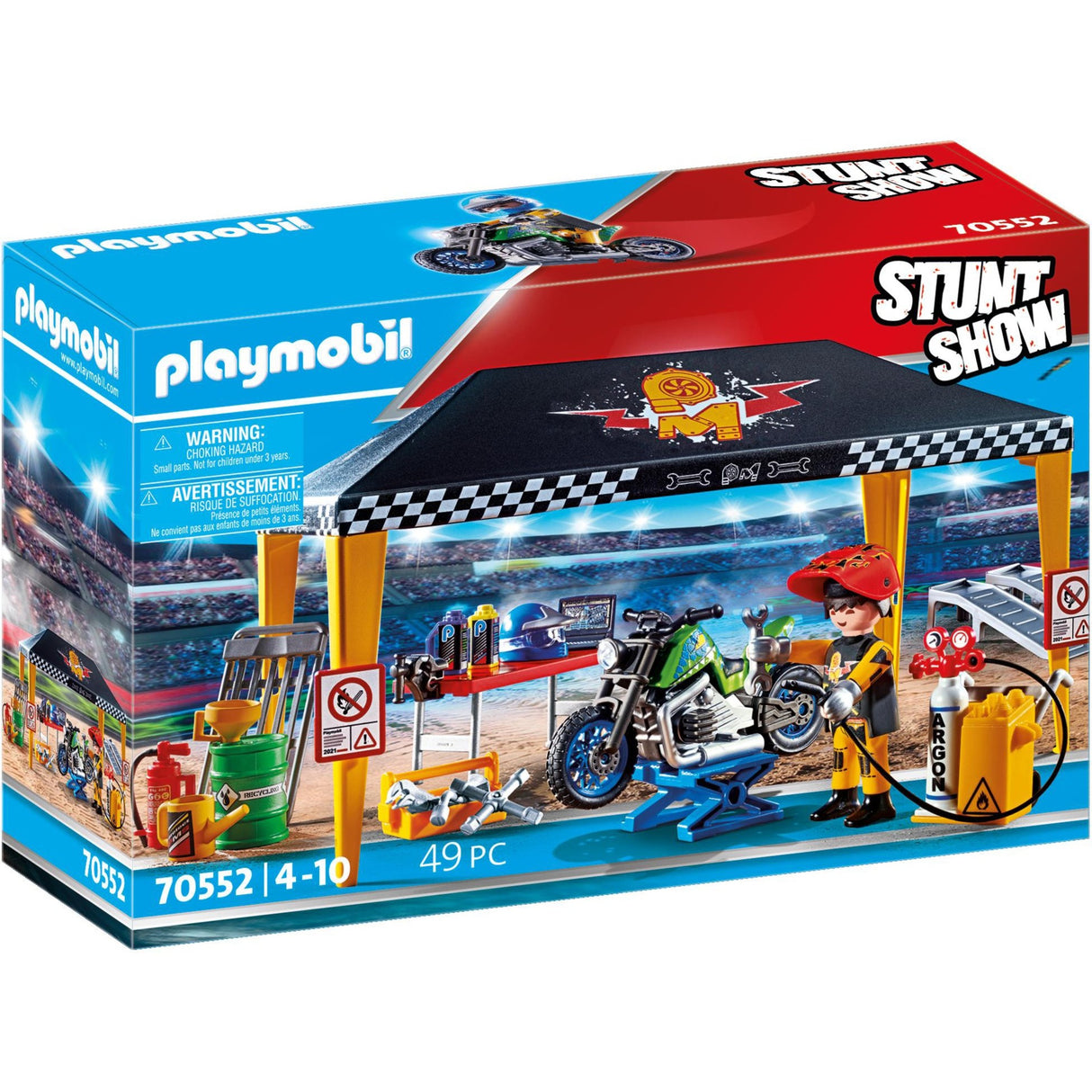 Playmobil StunShow Workplace Tent 70552